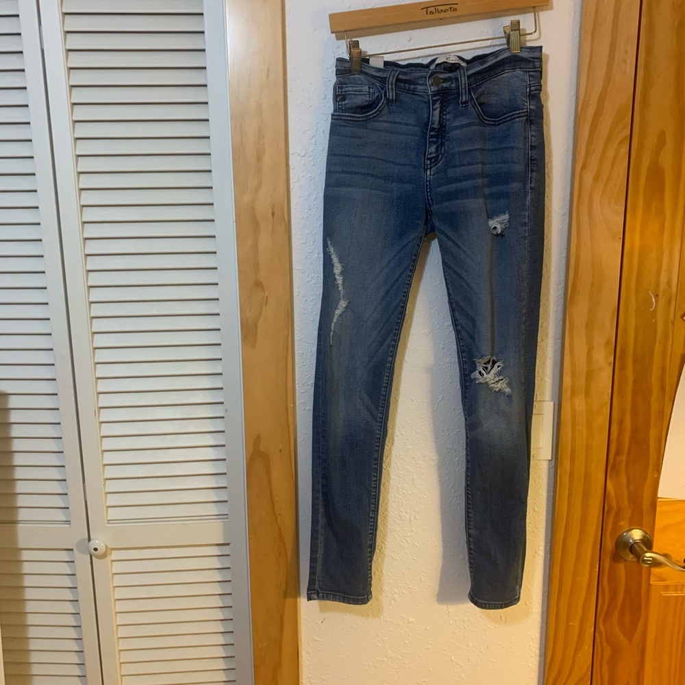 KanCan Estilo médium wash mid rise jeans